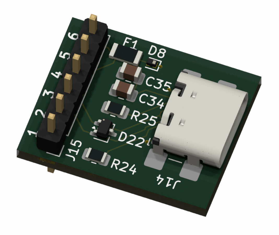 USB-C breakout board